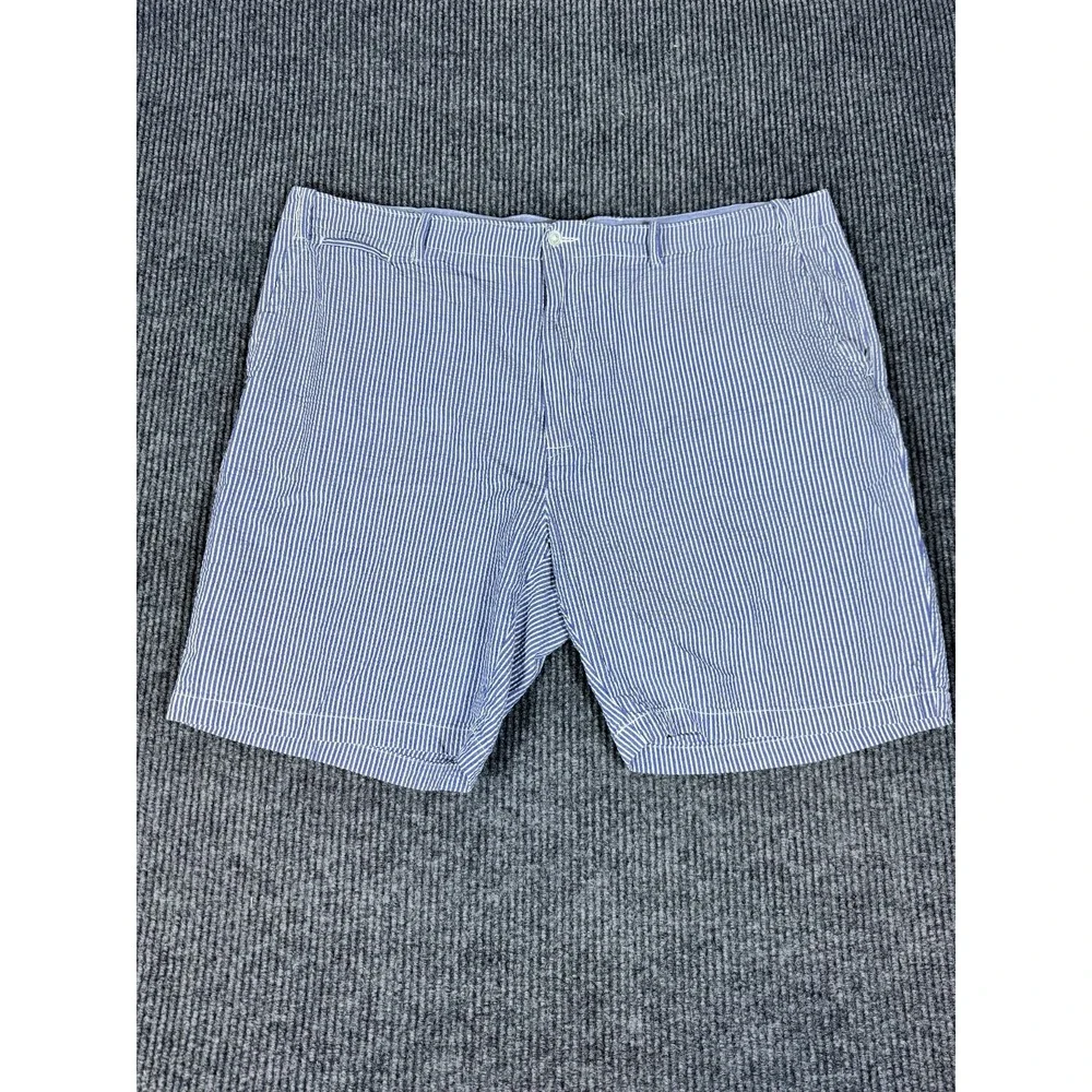 Polo Ralph Lauren Chino Shorts Mens 44 44B Pinstripe Seersucker 9